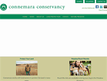 Tablet Screenshot of connemaraconservancy.org